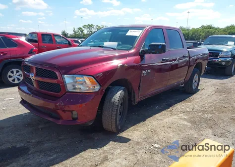 2017 Ram 1500 Express 4X4 5'7 Box from USA, damaged, VIN 1C6RR7KG3HS597409